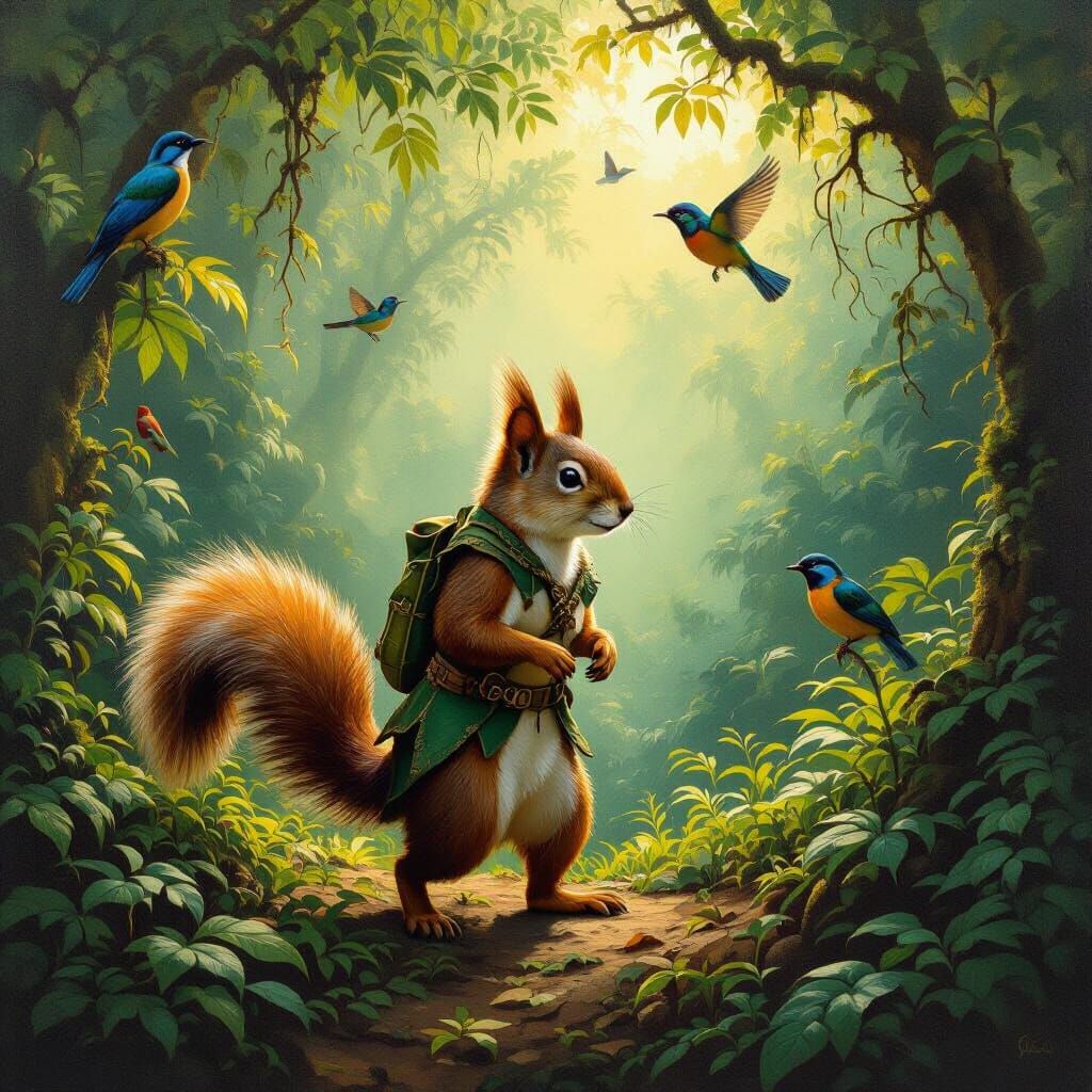 “Good day to you mam!  I am Sir Cuddlelot, the most famous s...