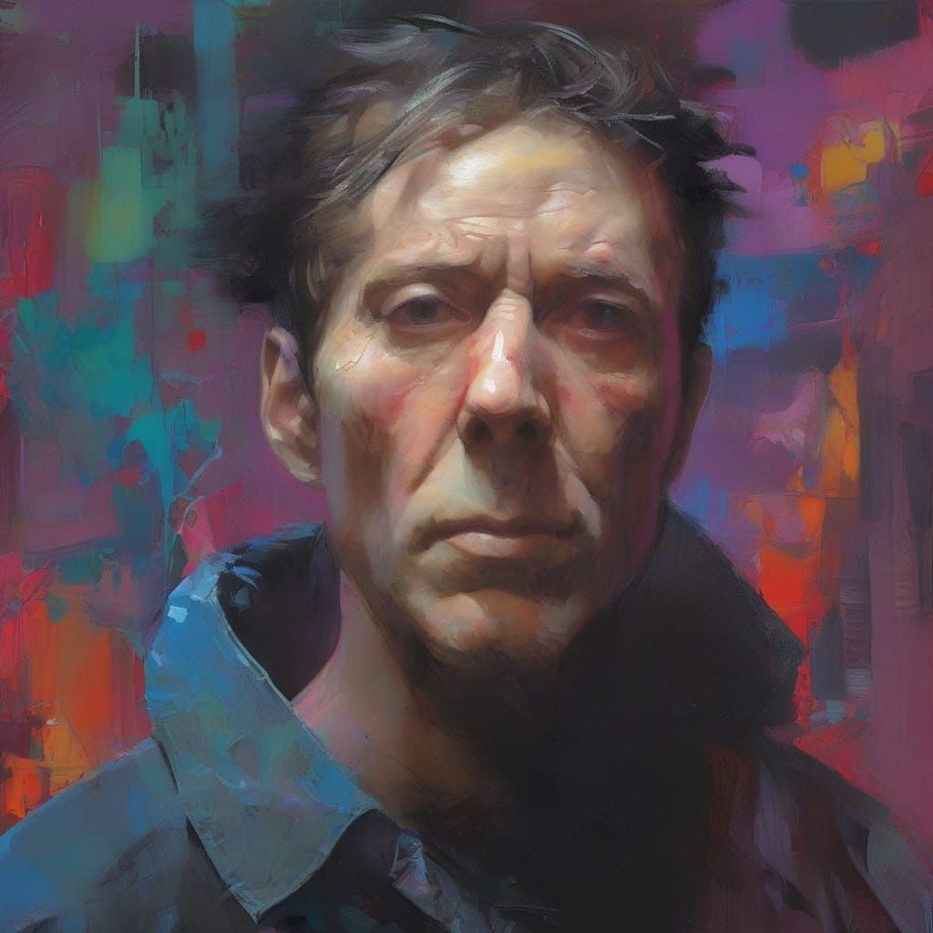 Henry Spencer in a Surreal, Industrial Dreamscape