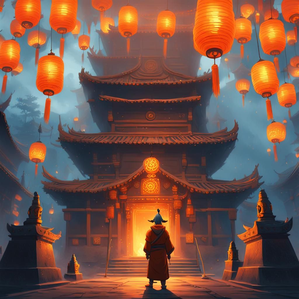 Heroic Metal Bender in Mystical Temple