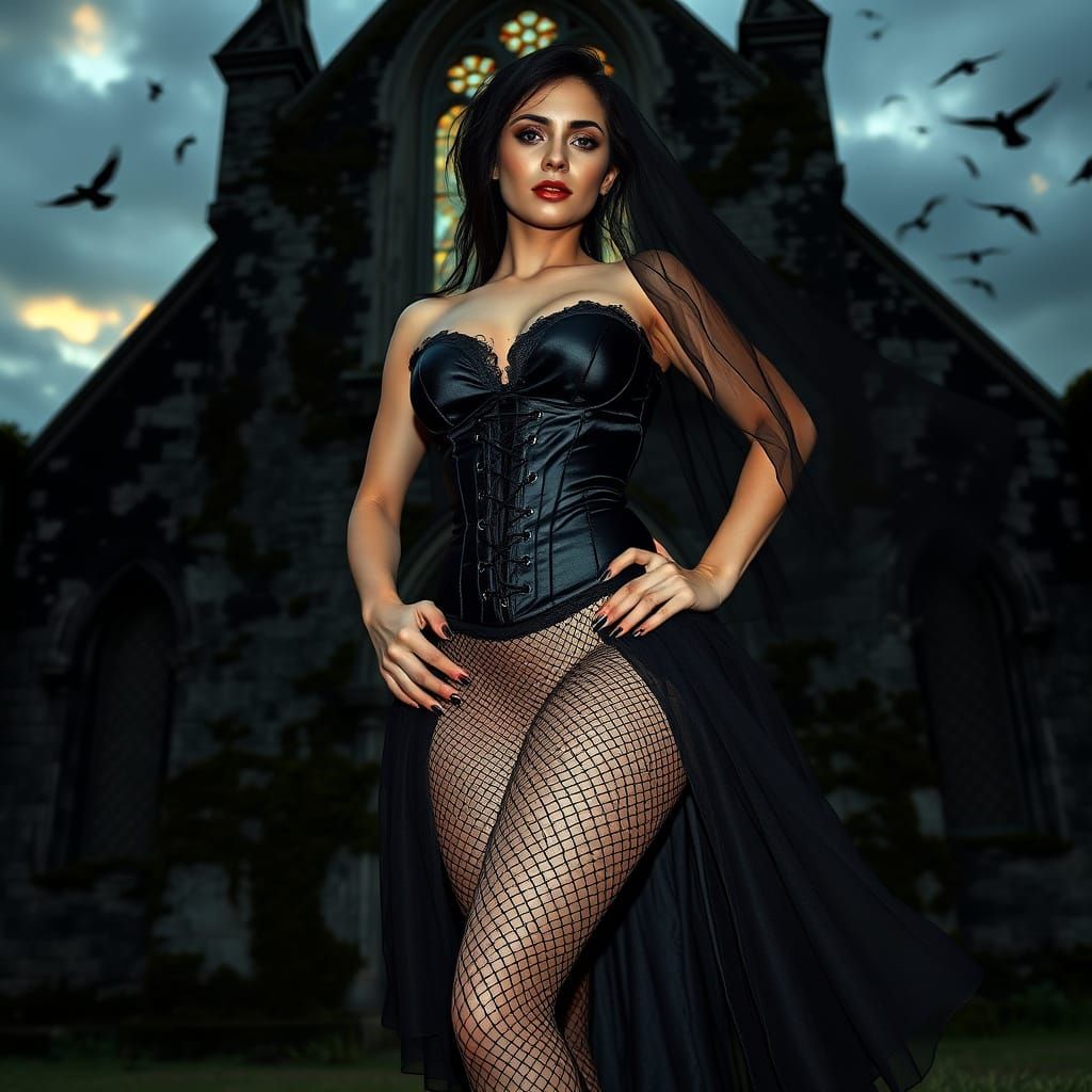 Ethereal Beauty in Decay