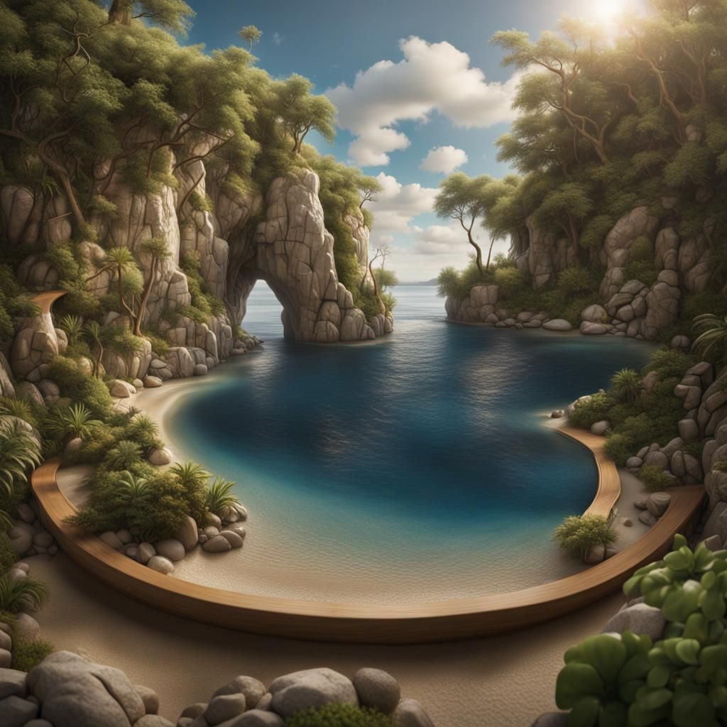 Peaceful island