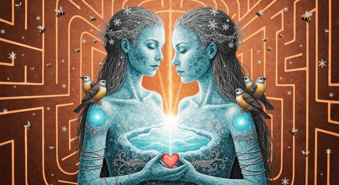 Shaman Reveals Bioluminescent Oasis Within Music Labyrinth