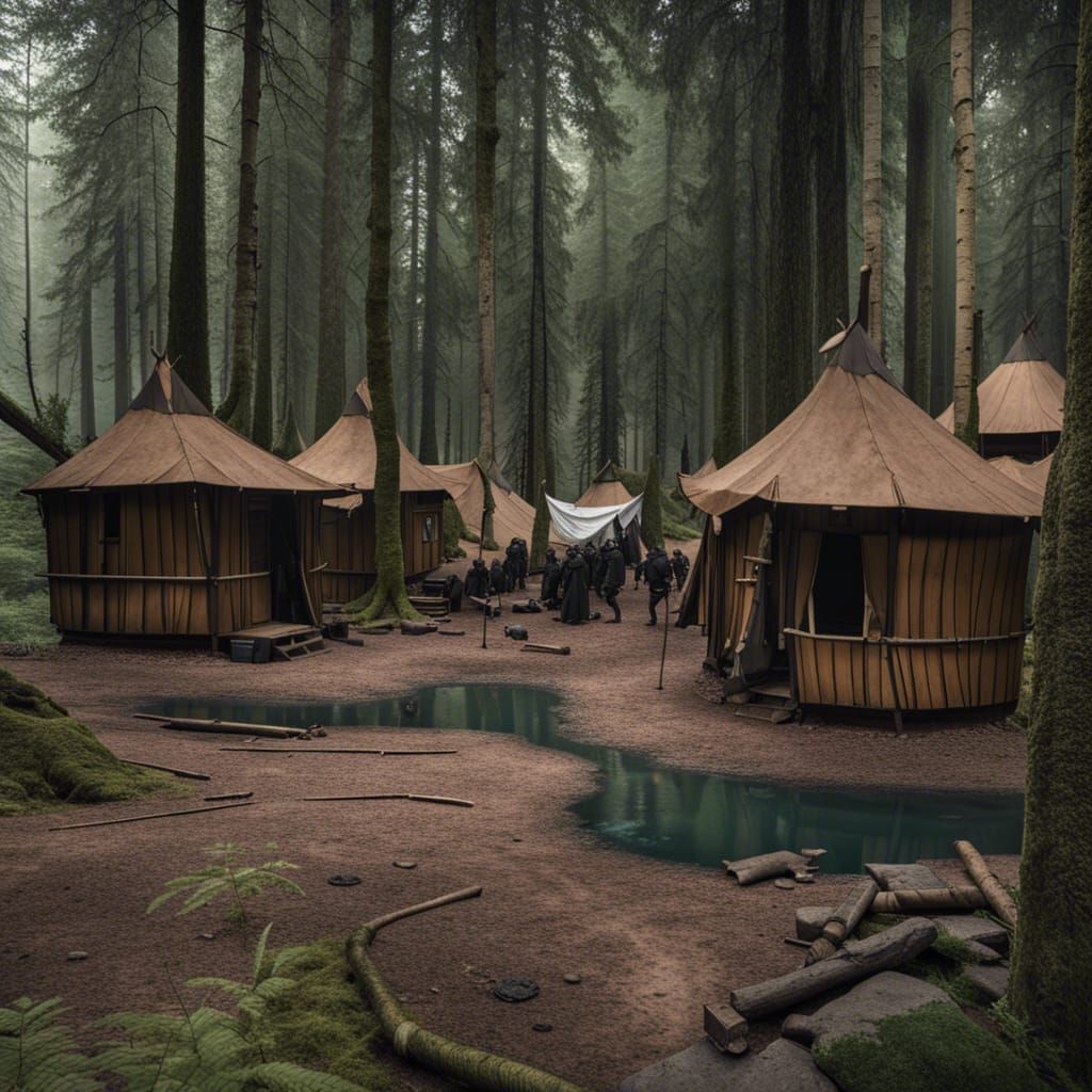 Hidden Forest Resistance Camp Training in Magic