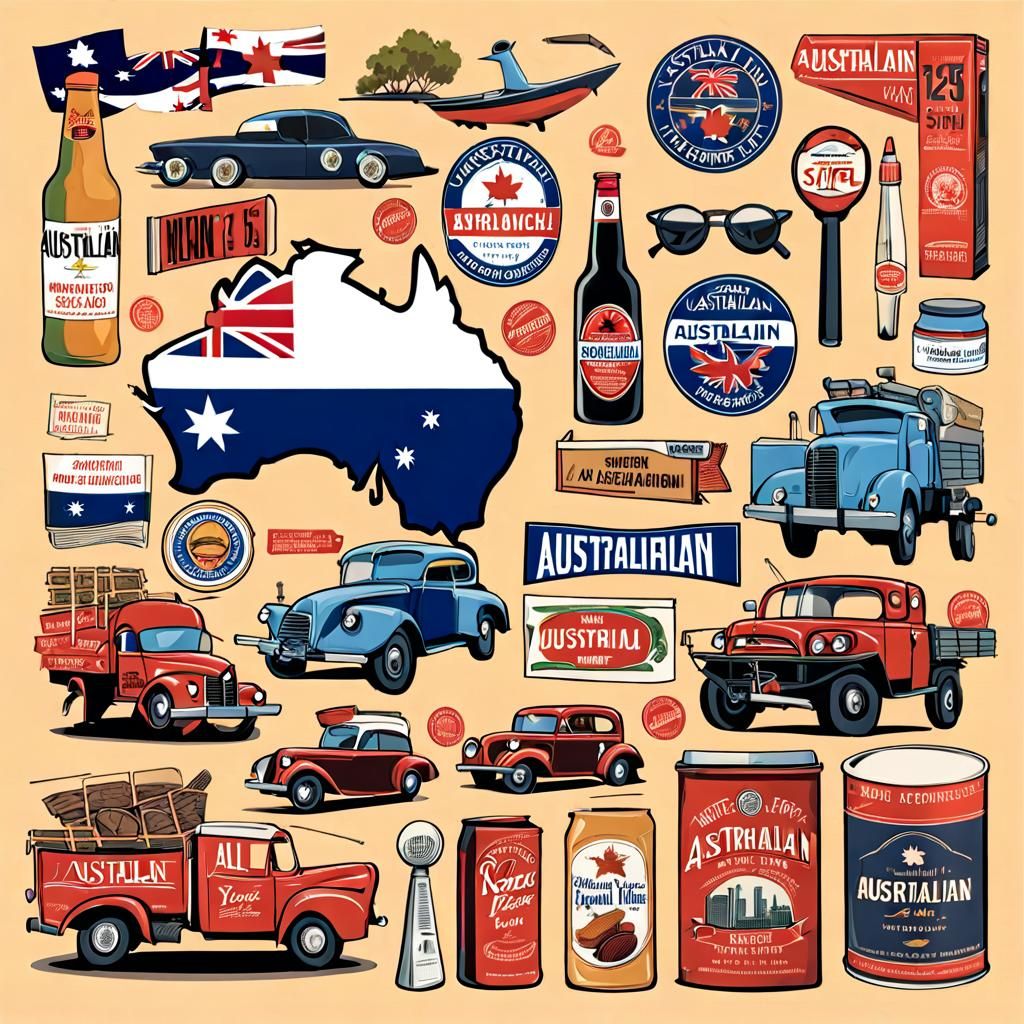 Australian Souvenirs Still Life