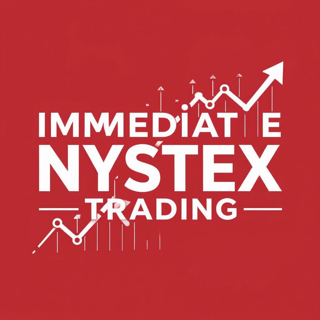 Immediate Nystex Trading Logo: Dynamic Growth Design