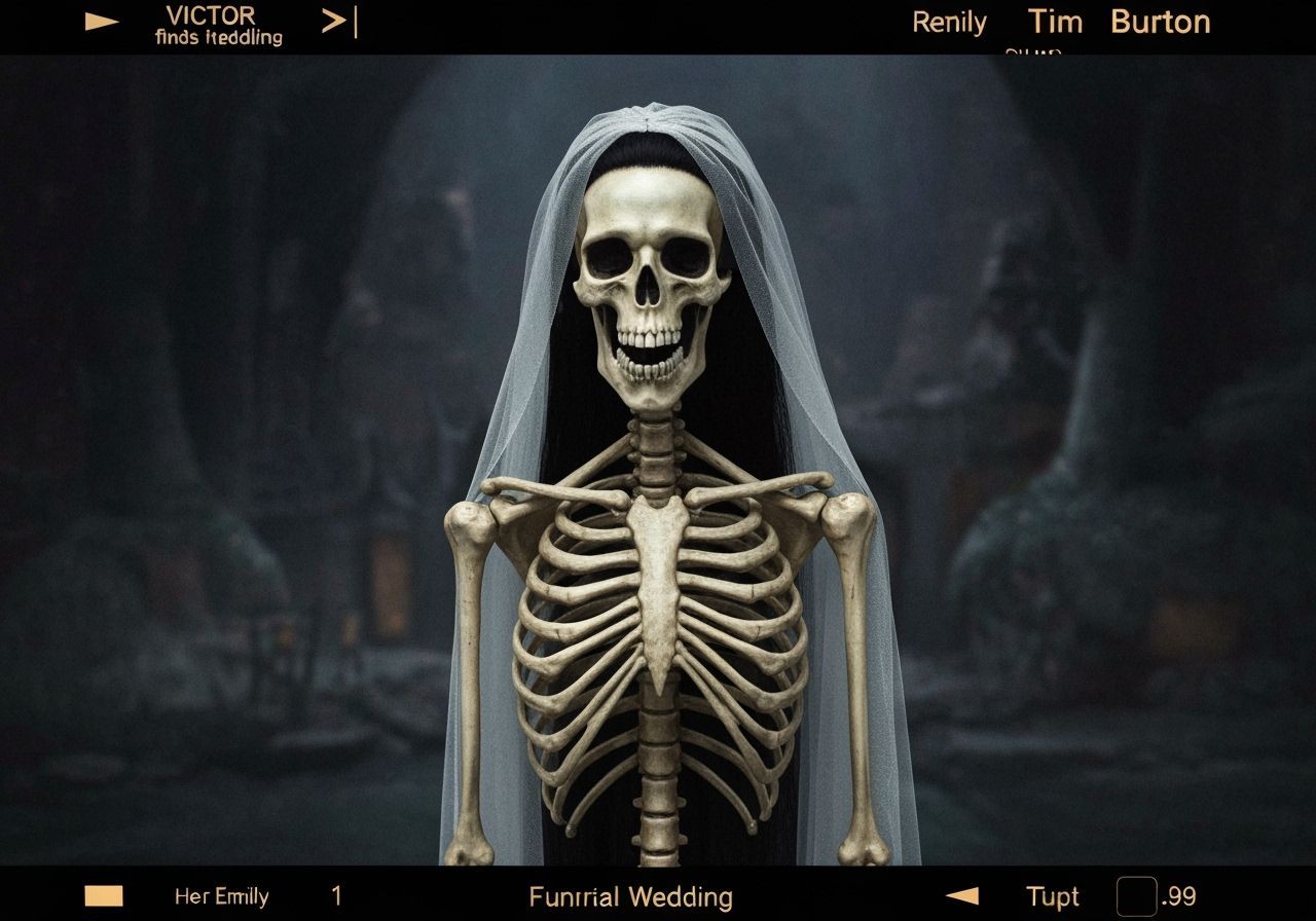 Tim Burton’s Funeral Wedding presents Emily