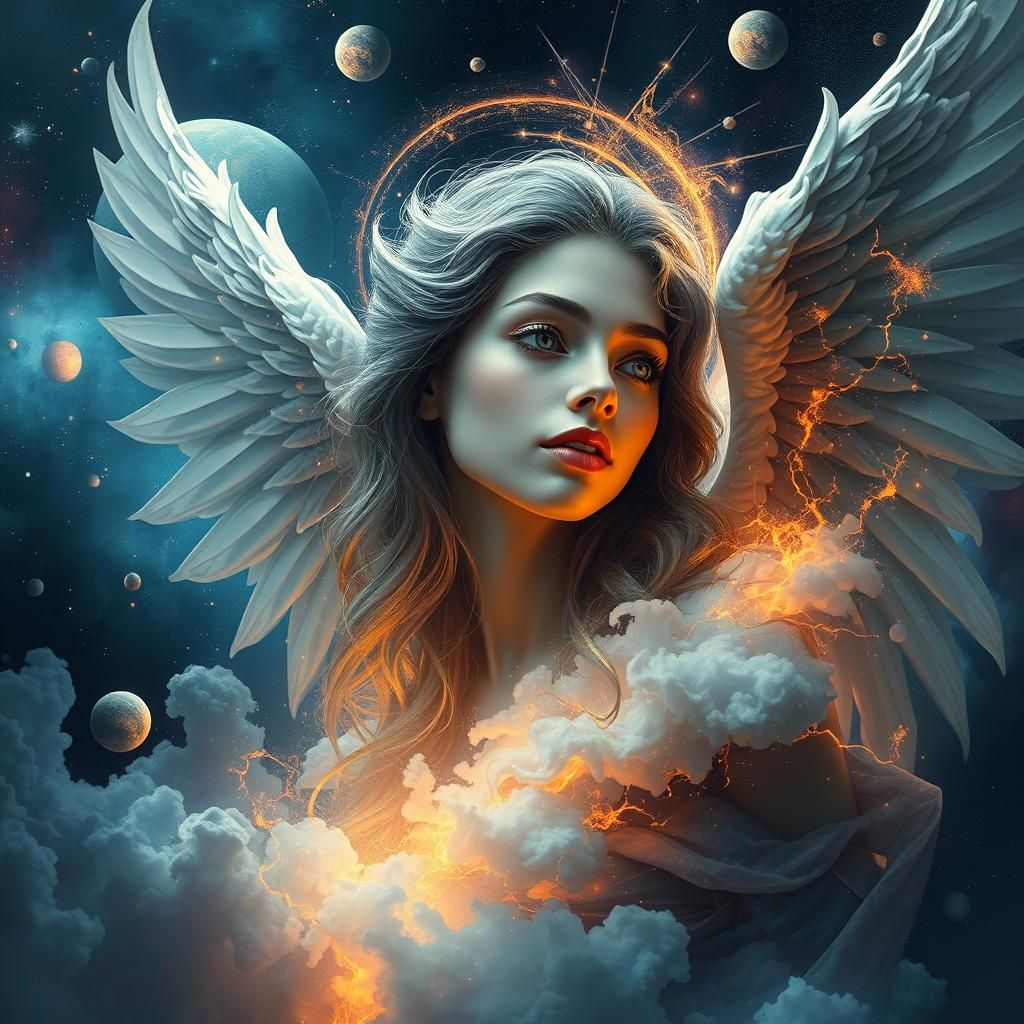 Angel in Cosmic Splendor