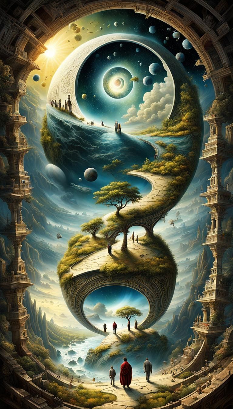 Surreal Stargate: Cosmos and Earth Creation