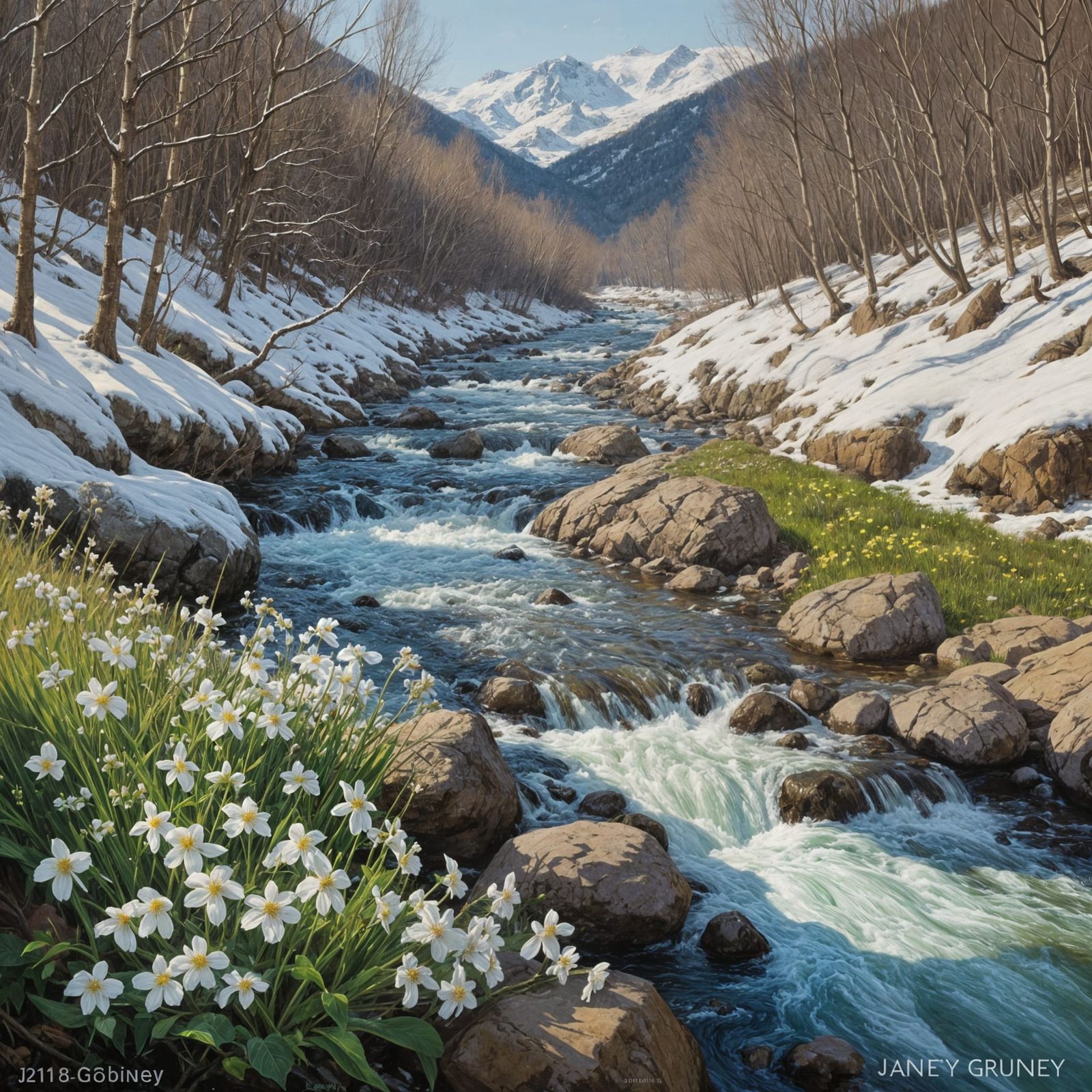 Spring Awakening on the Torrent Banks
