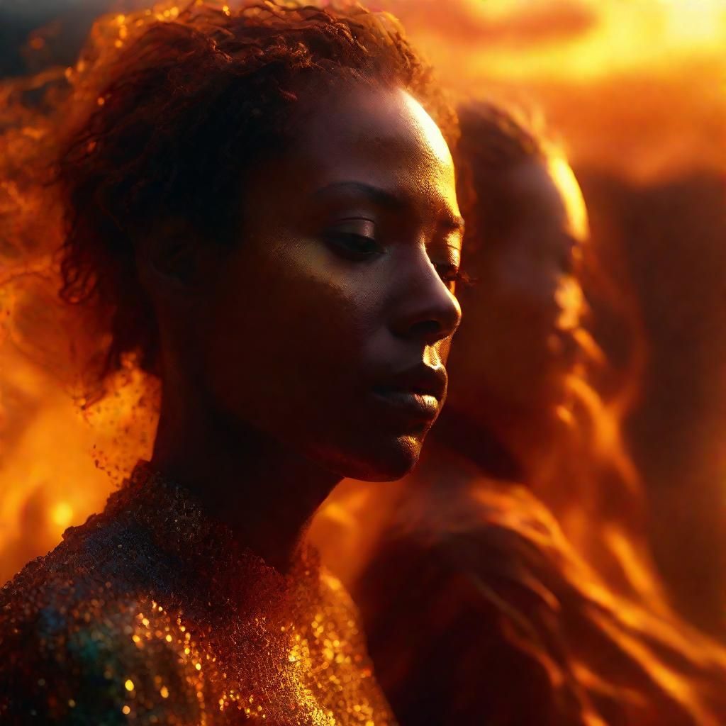 Elemental Beings Portrait in Fantasy Concept Art