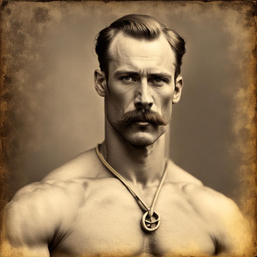 1800s sailor, shirtless