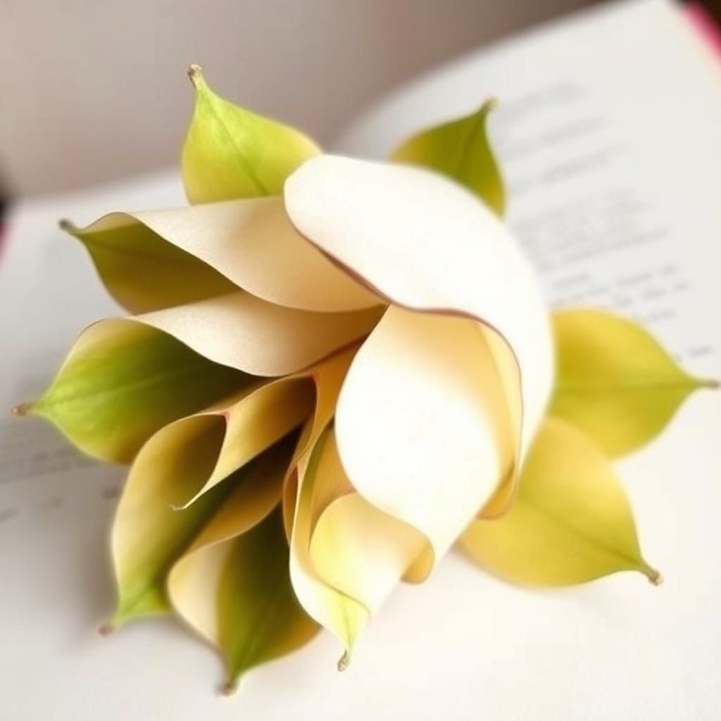 Vintage Book Page Ball