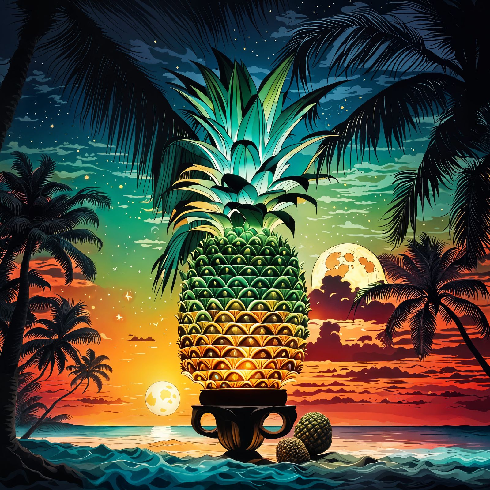 Pineapple Lamp Marketing