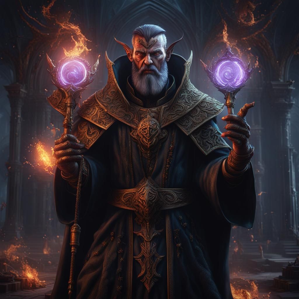 Fanatical Preacher of Dark Deity Pyronox