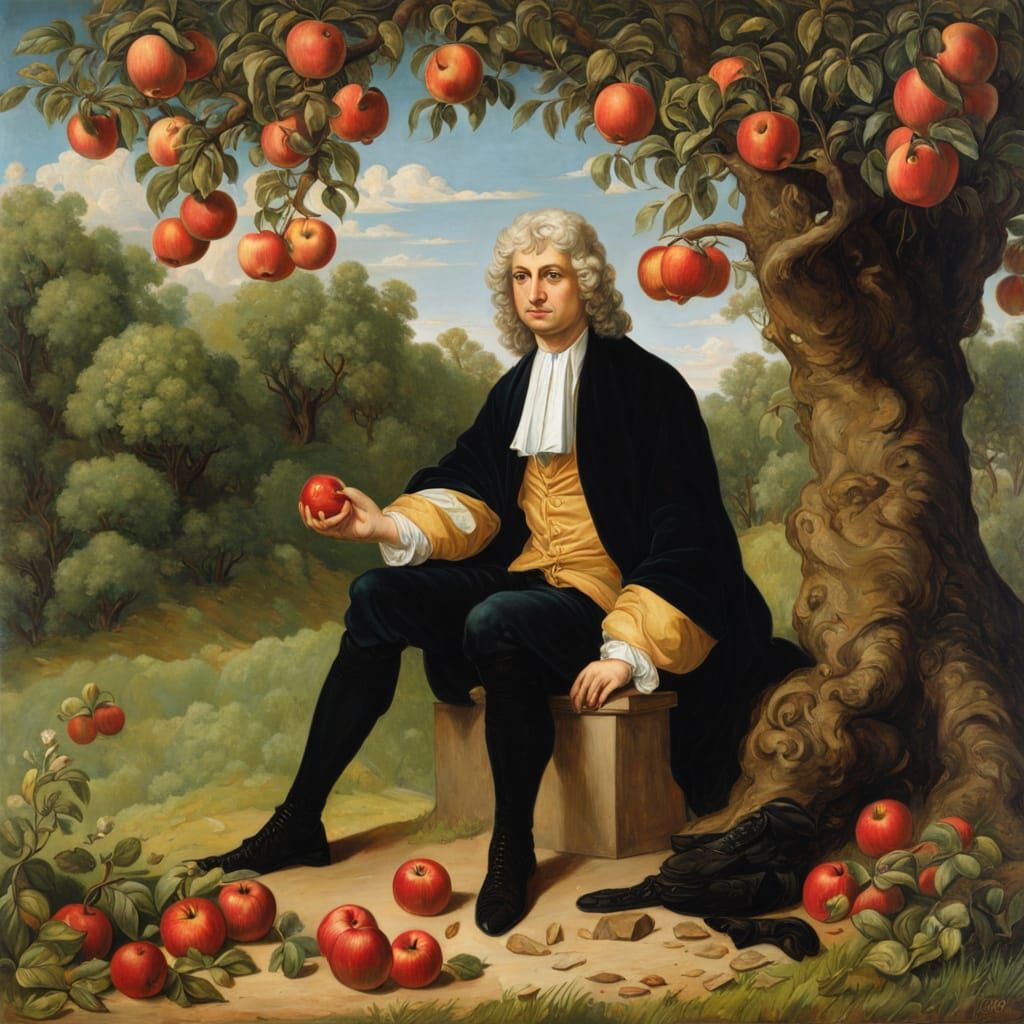 The key moment in Newton's life