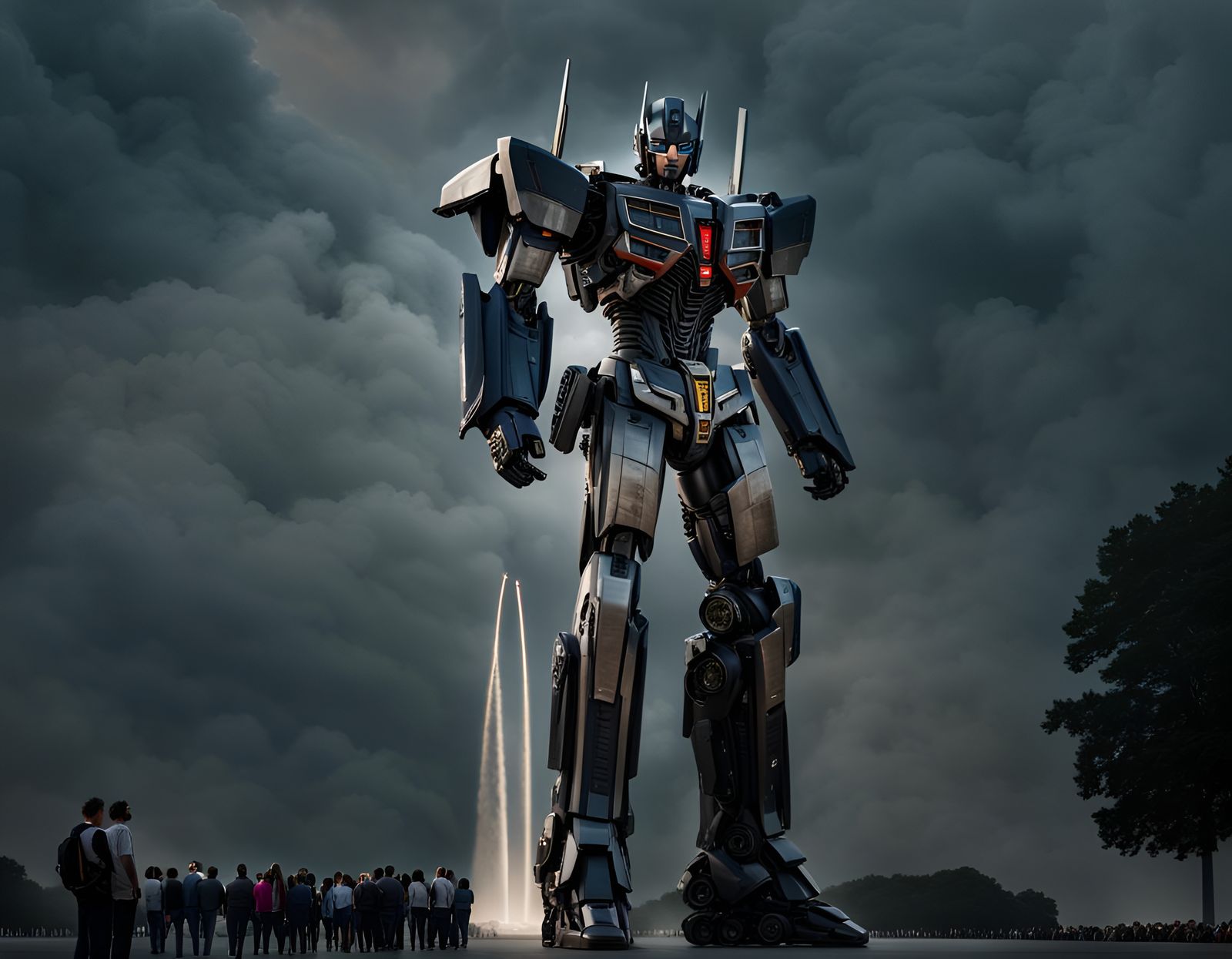 Robot Pays Respects at Vietnam Memorial