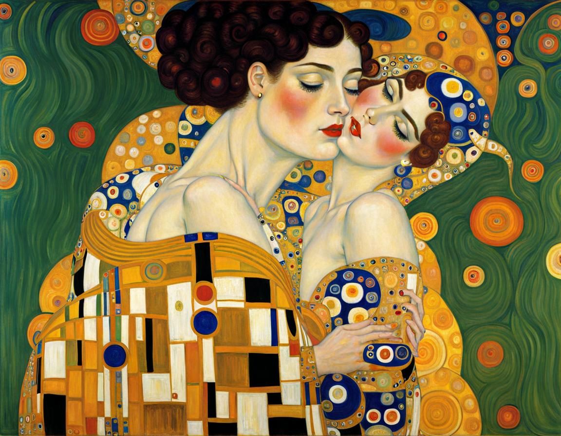 "Refreshing Drink" by Gustav Klimt