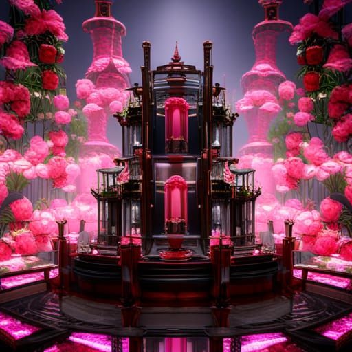 Infinite Cakes and Flowers: Fantasy Concept Art