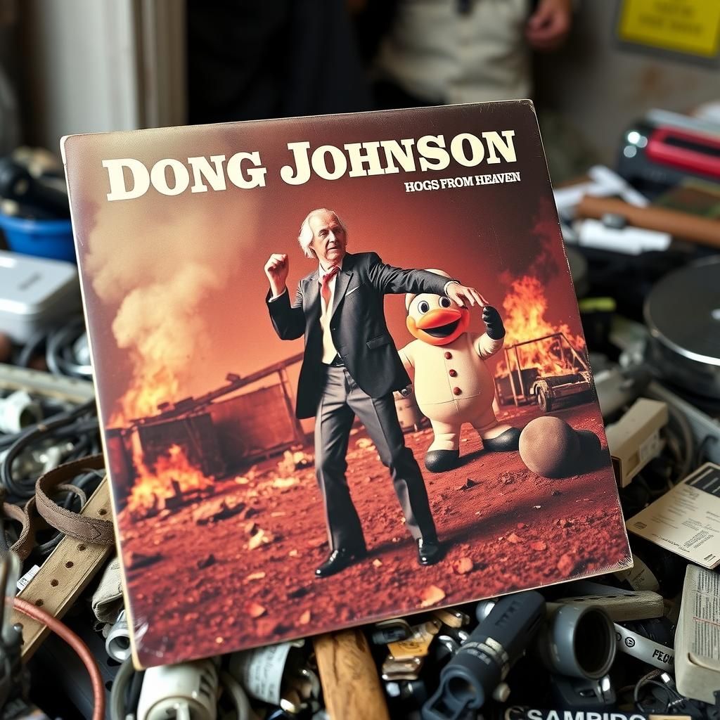 Vintage Album Cover: Hogs From Heaven