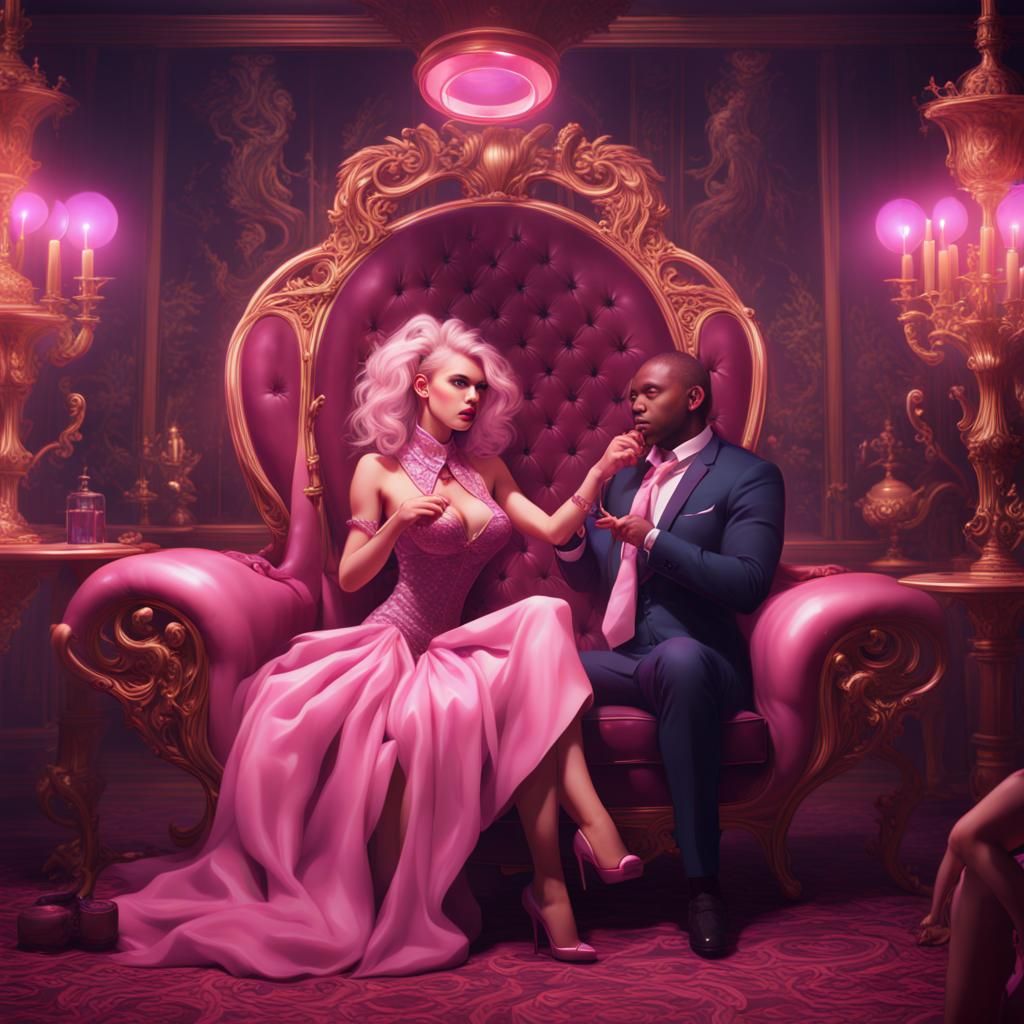 Elegant Hypnotist Controls a Sissy Bimbo