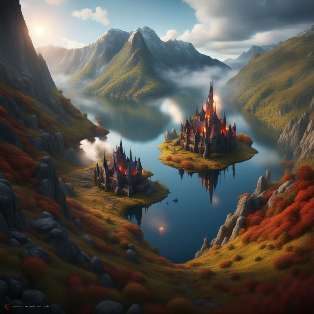 Painter Juggling Fire in Eastern Europe, Cinematic Art