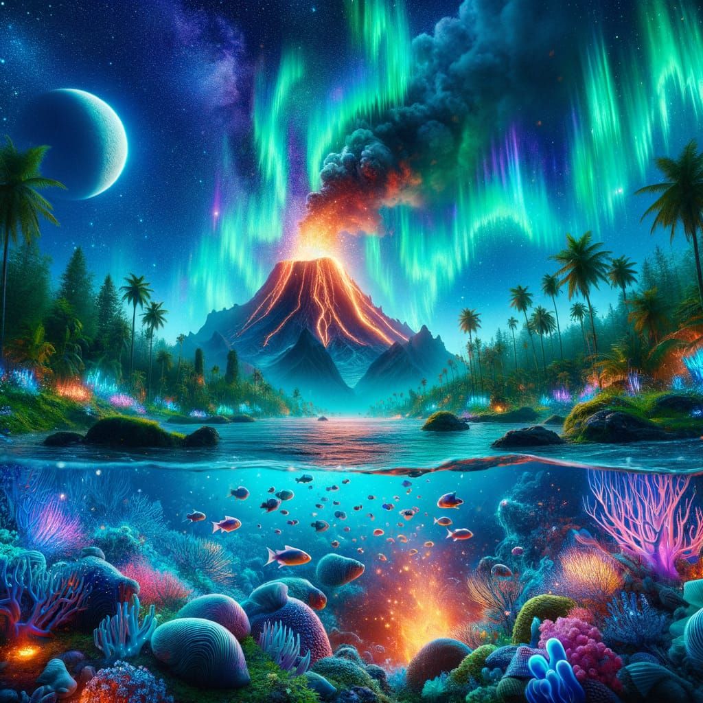 Spectacular Natural Phenomenon Displayed