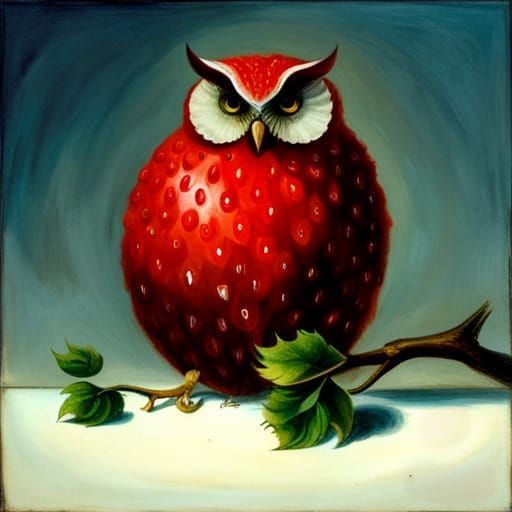 Strawberry Owl
