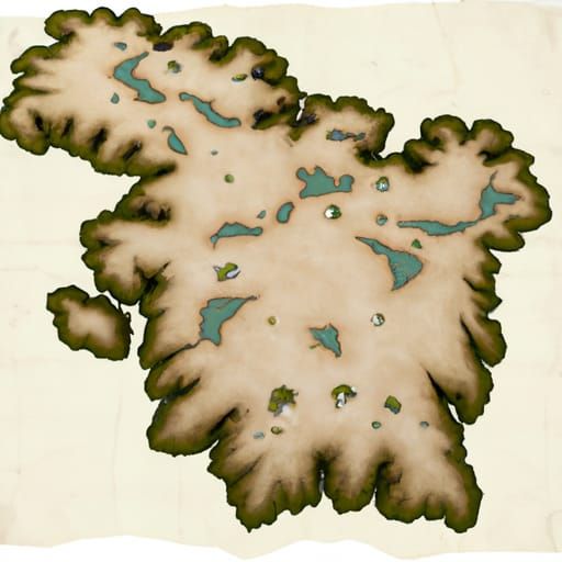 Bulky Island Map: Detailed Cartography
