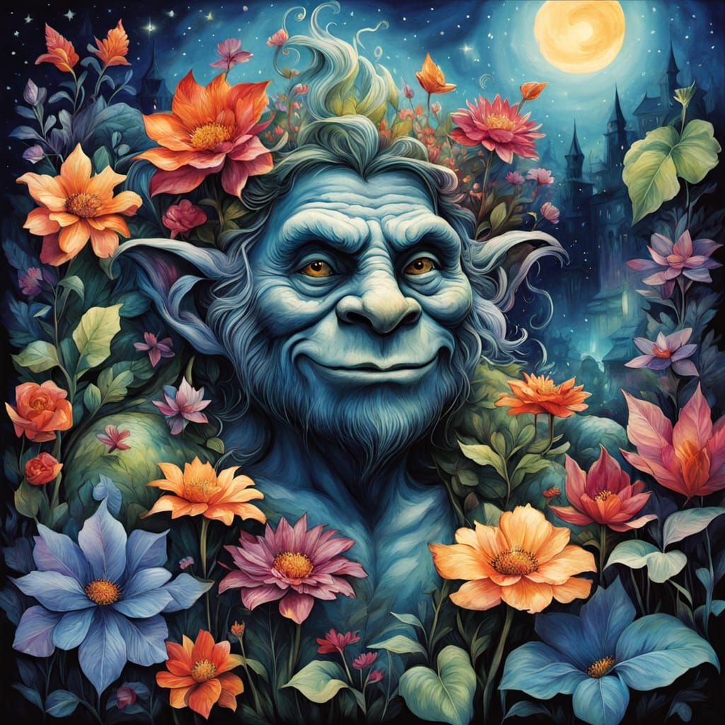 The friendly garden troll