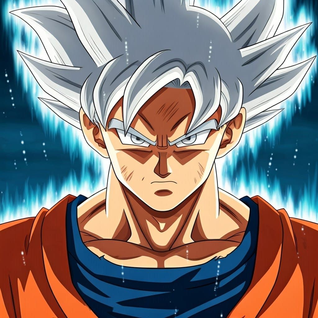 Son Goku in Mastered Ultra Instinct Form