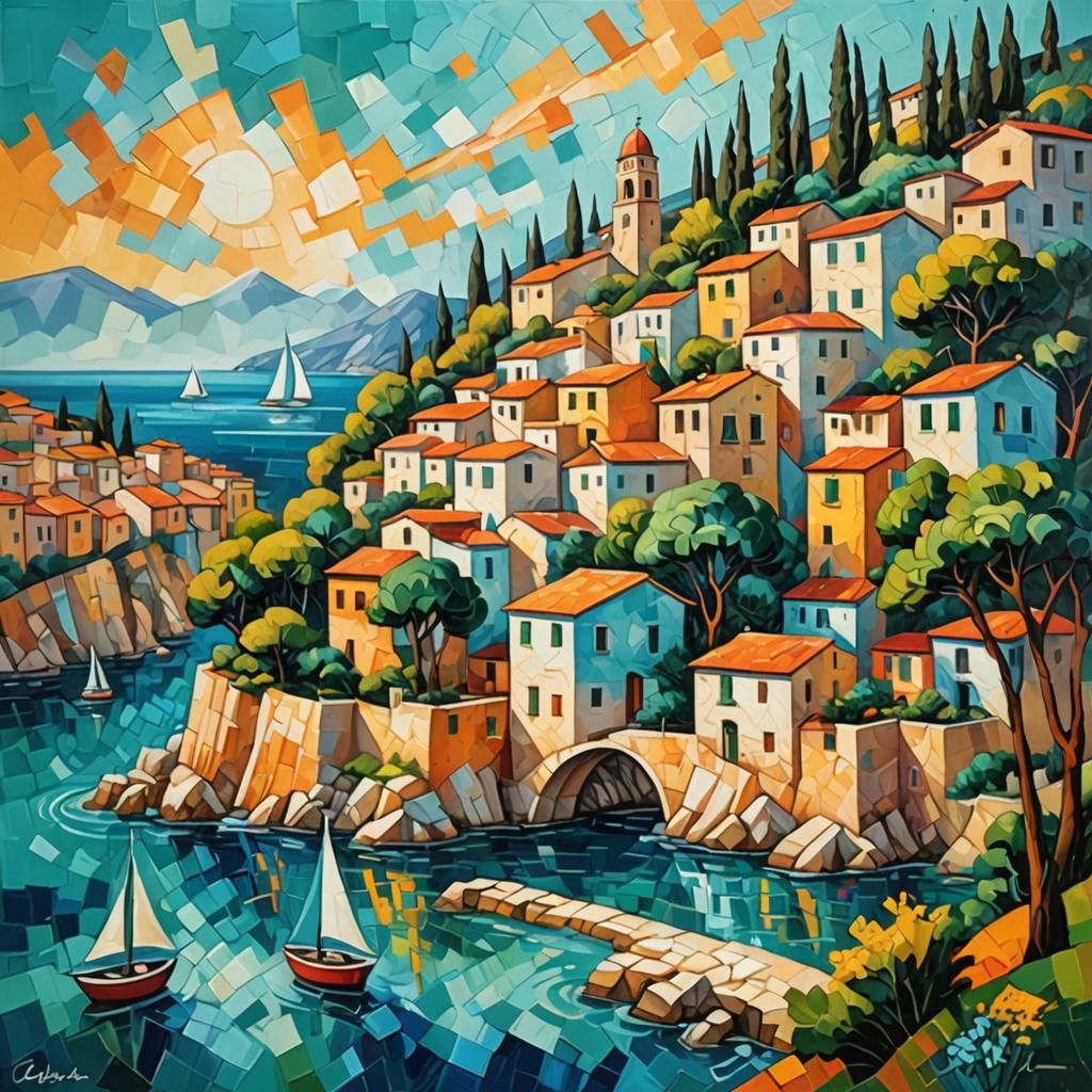 Mediterranean landscape