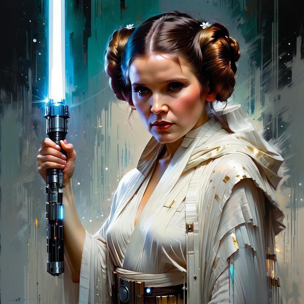 Hand Holding a Lightsaber Hilt