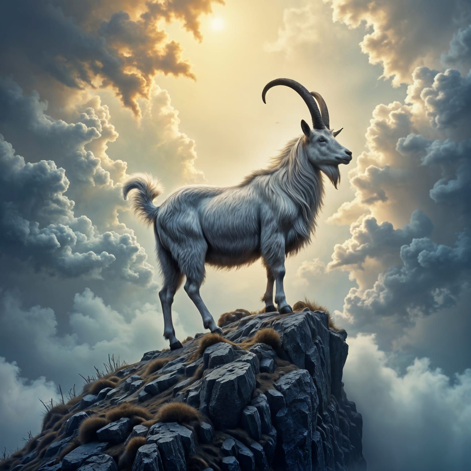 Empyrean Goat Generated by AI