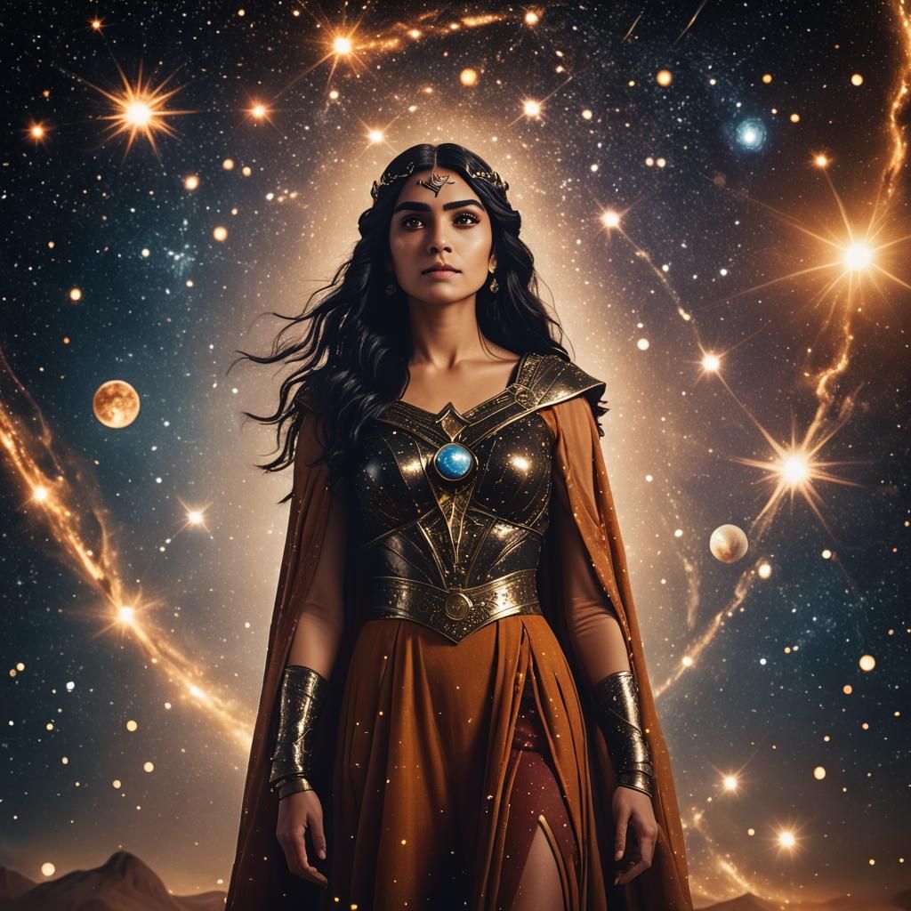 Varda the Valar: A Hyper-Realistic Digital Art Portrait