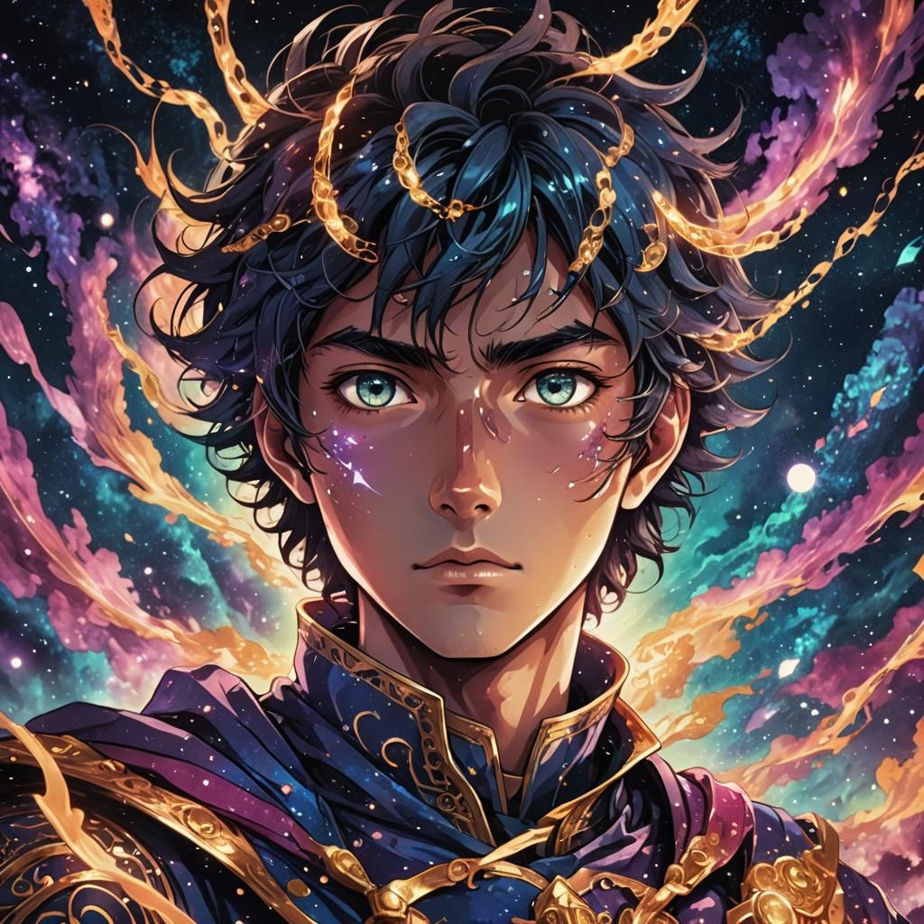 Mystical Aspirant in Manga Comic Style