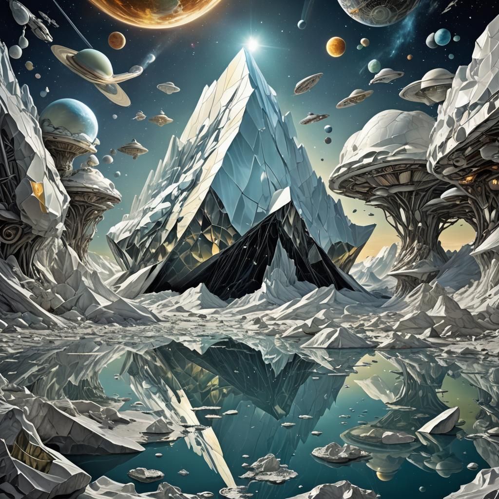 Surreal Cyberpunk Dreamscape: An AI Vision