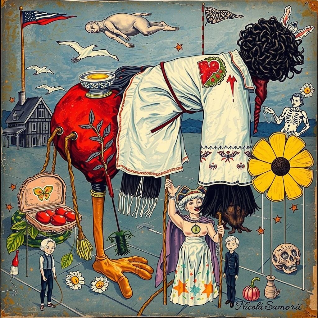 Surreal Meat Puppet Ceremony in the Uncanny Valley