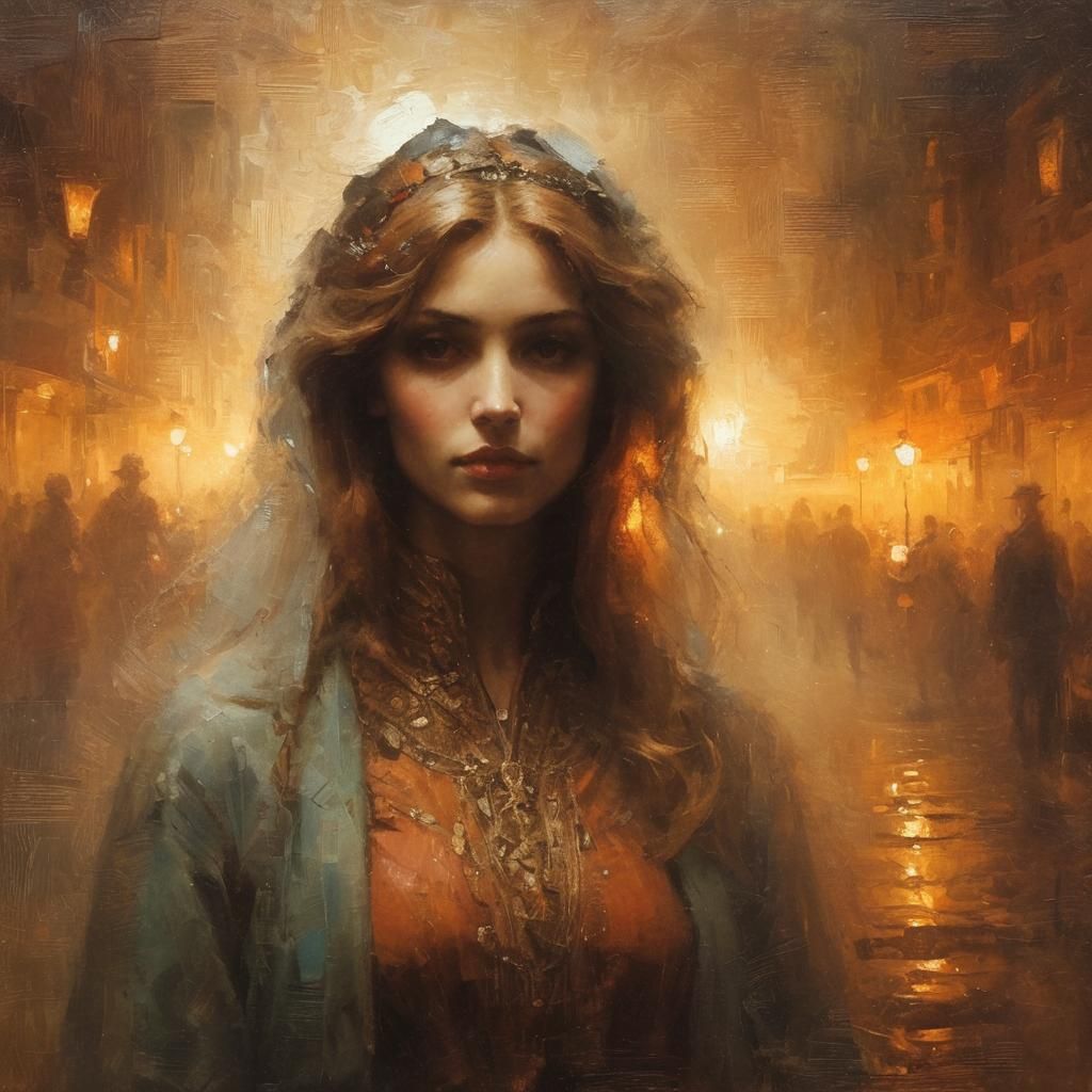 AI Image of a Woman and Man