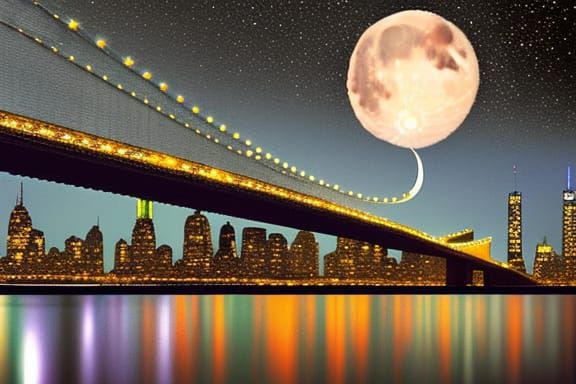Bridge to the moon