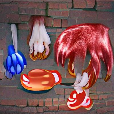 Meat Horror Sonic, Tails, and Knuckles