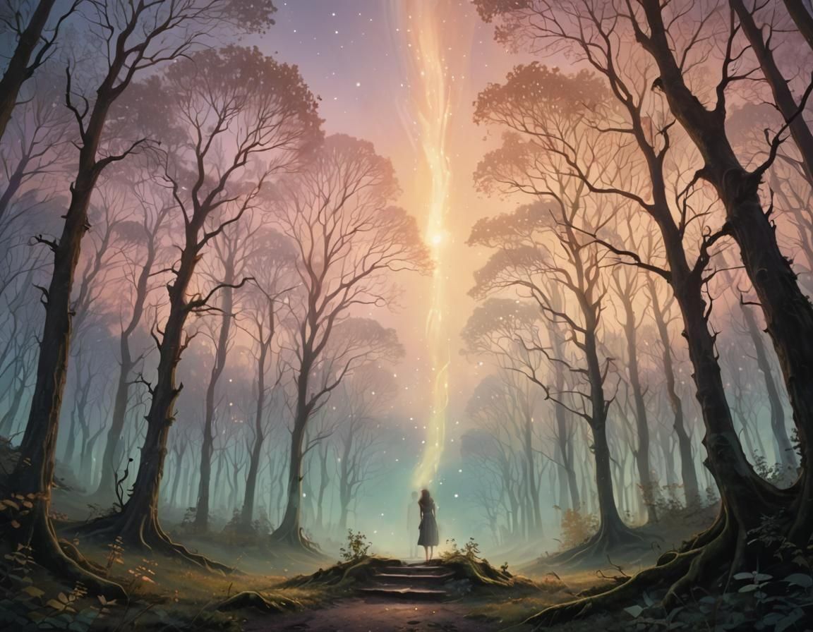 Ethereal Twilight: A Journey to Hope