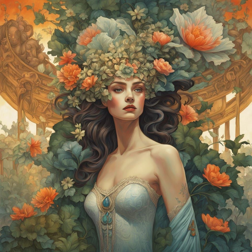 Mysterious Futuristic Gardens