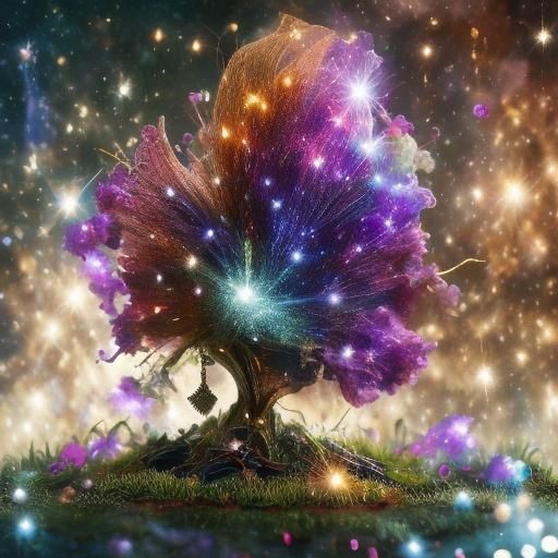 Magical Cinnamon Broom with Sparkling Handle