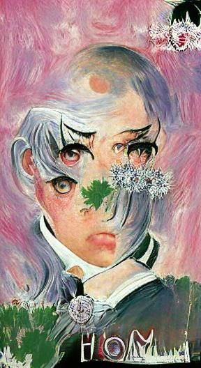 Magical Girl Manga Cover in Impressionist Style