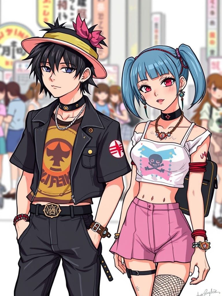 Harajukupunk, femmepunk, fashionpunk, Adam Warren, Amy Brown...