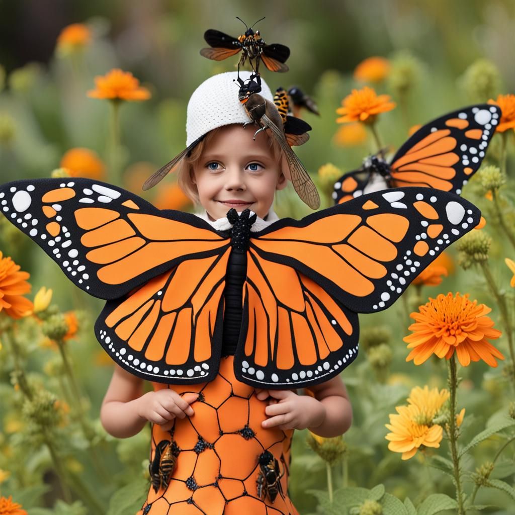 Pollinator Fashion Show: Insect-Inspired Couture