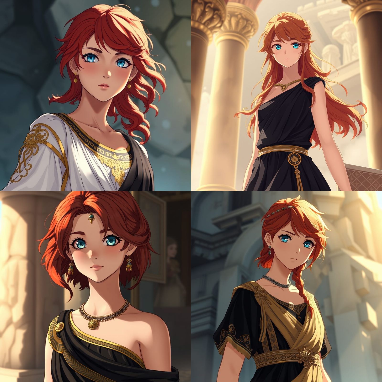 Youth in Greek Dress: Studio Ghibli Anime Visual