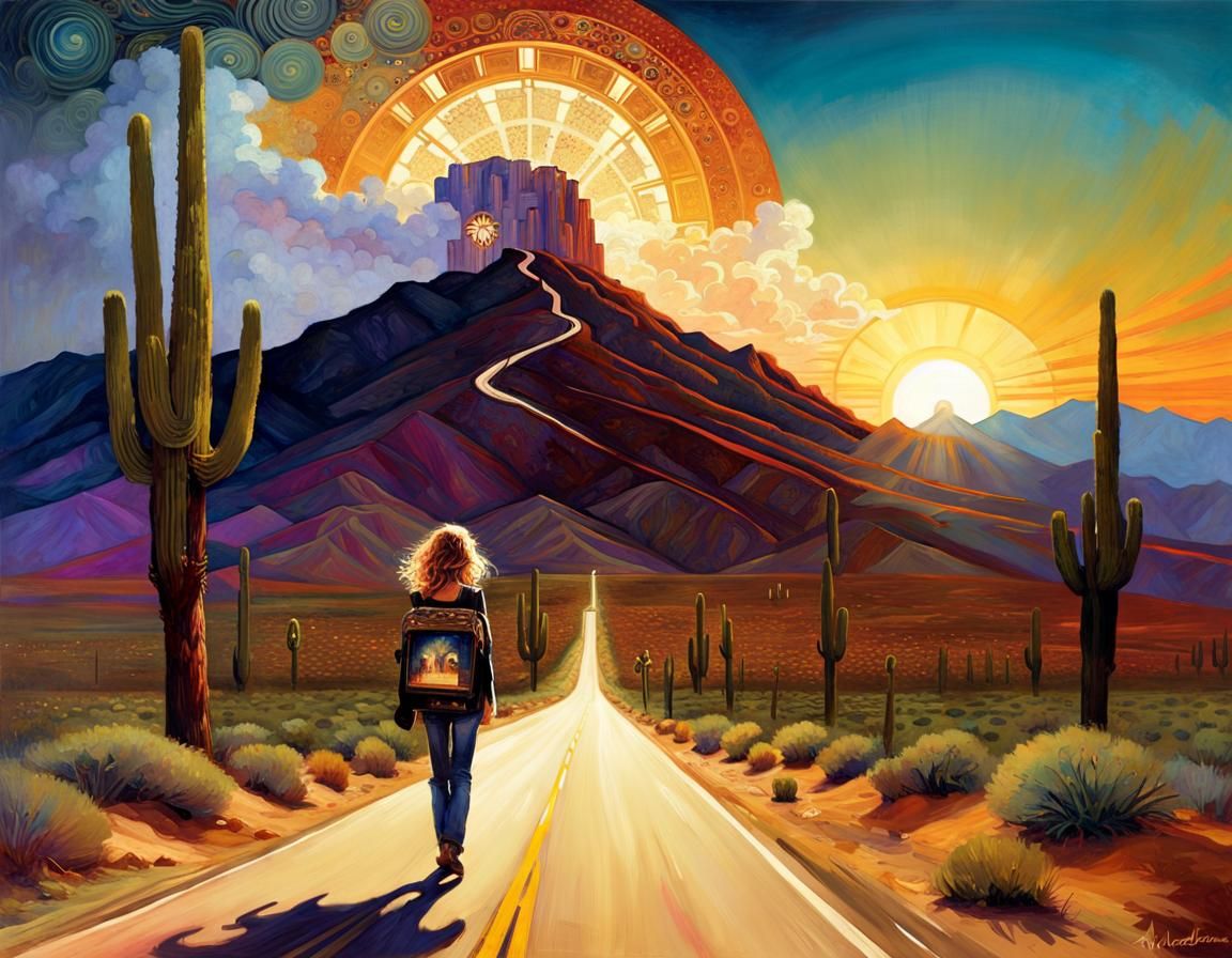 Hotel California on a Desert Highway