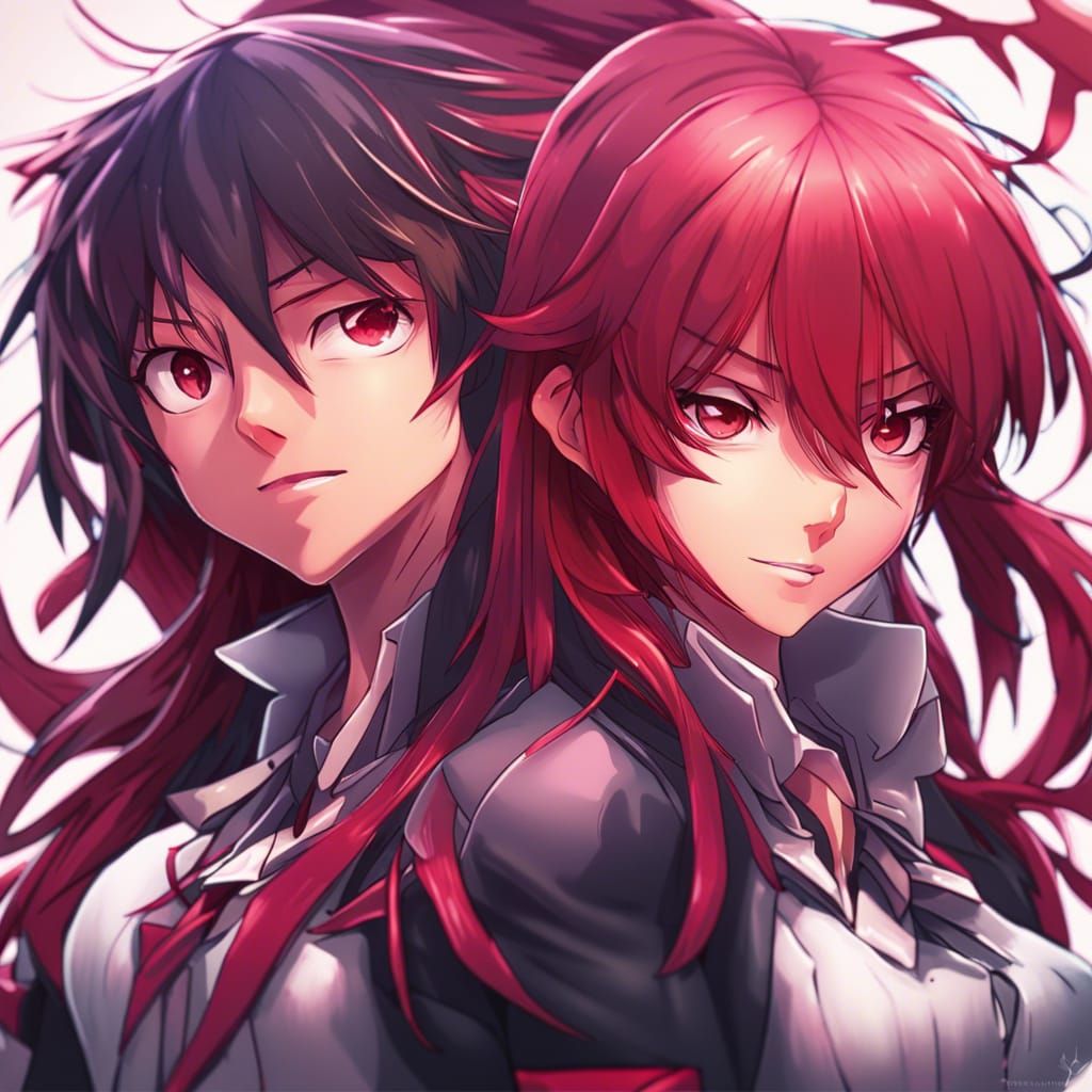 Anime Character Mashup Portrait in Unreal Engine 5