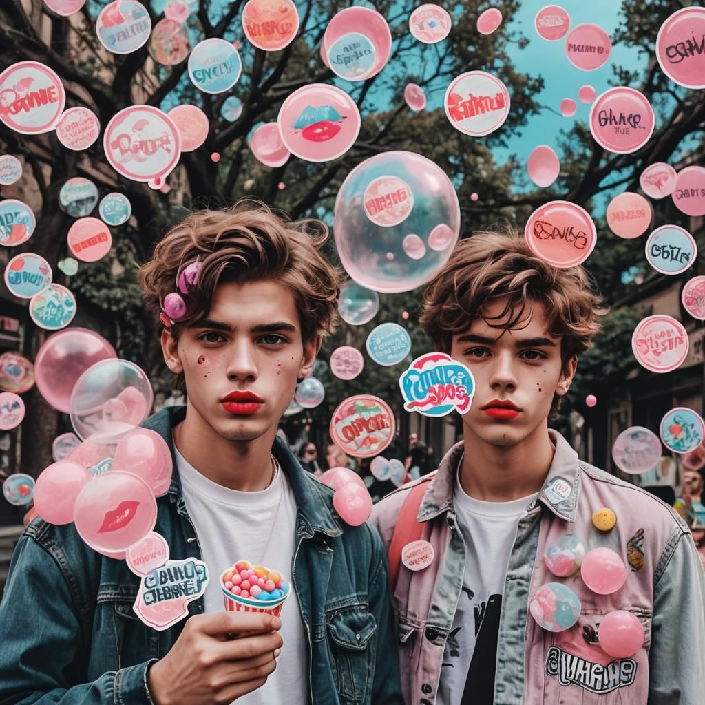 Grunge Guys in Whimsical Wonderland